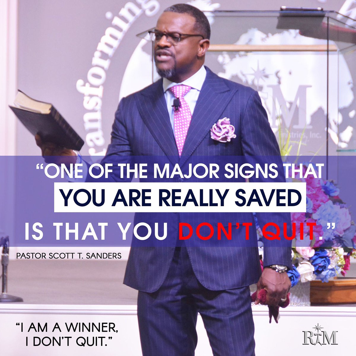 FreshRhema's tweet photo. #IAMAWINNER #WinnersDoNotQuit #Champions #WeDoNotBackDown #TheKingdomHasMyBack #Fighters #RIM2K19 #TheRhemaExperience #PastorScottSanders #ScottSandersTV #Retweet #Share #tagafriend https://t.co/LApfz8Lu7r