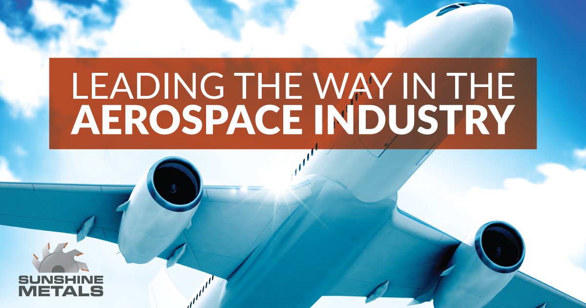 sunshinemetals's tweet photo. We are a world-class supplier of specialty metals and custom supply chain services for #aerospace.  Give us a call. #SunshineMetals We are the cutting edge. https://t.co/BK6cnOttOl https://t.co/YLP6q26G9L
