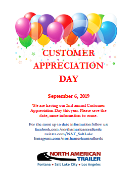 natllc's tweet photo. Make sure you guys save the date. Our customer appreciation day is coming up. This year we are aiming for a more family friendly event so make sure you bring your family along. More details to come. https://t.co/d9wIWUh5r1