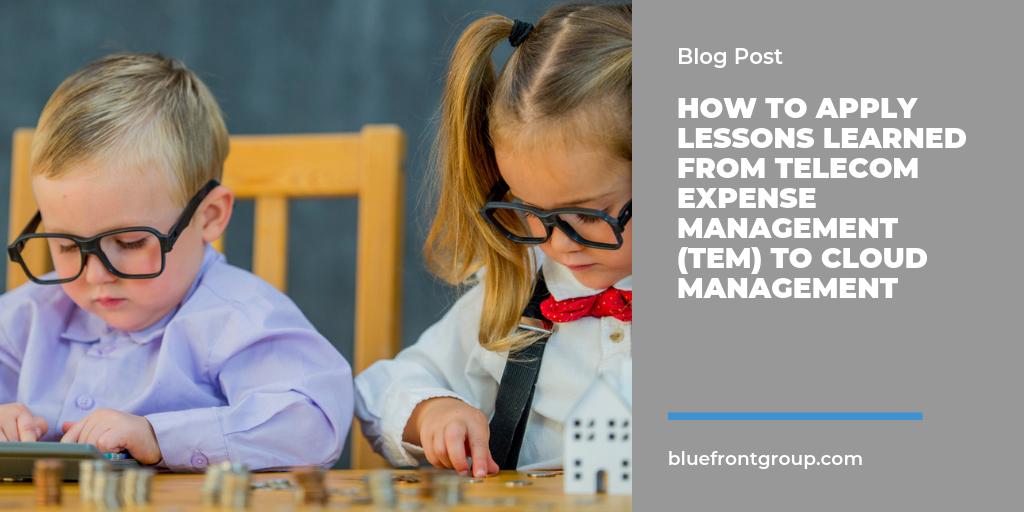 Cloud management services provide ongoing value with automation and actionable insight. Read more on how to apply TEM to cloud management for your company. bit.ly/2SiGxLS