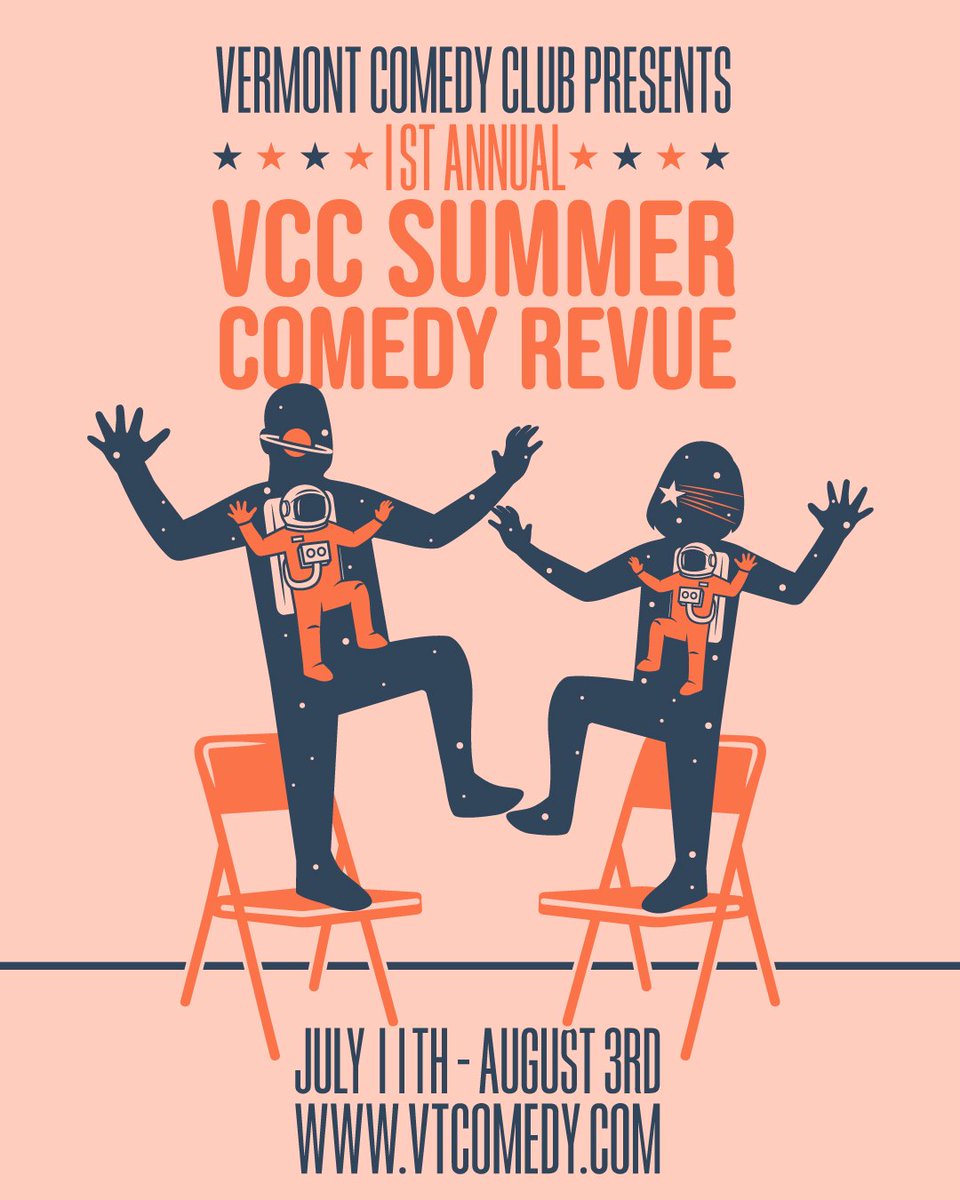 Vermontorg's tweet photo. Big fan of Saturday Night Live, The Second City, and Upright Citizens Brigade?

Laugh until you cry at @vtcomedy's scripted ensemble comedy show, the Summer Comedy Revue 

https://t.co/hRFNpYS2wd https://t.co/CzGEERGqBb