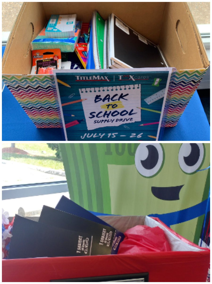 Our back to school event is in full swing and D97 is already collecting supplies. Great job D97 you all ROCK! <a href="/Katrhules/">Kathy Davis Rhule</a> <a href="/JimVaughanTMX/">Jim Vaughan</a>