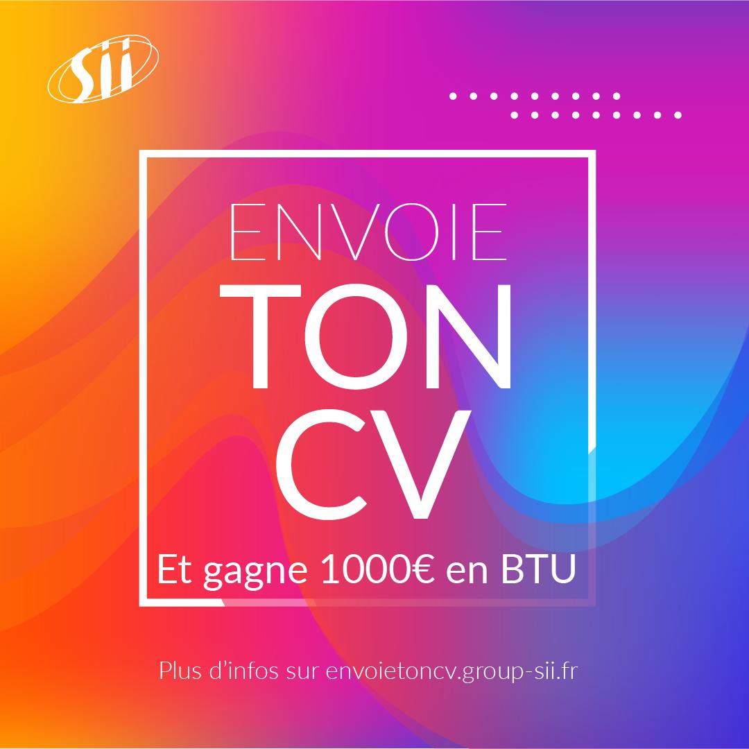 ThierryAudier's tweet image. Envoie ton CV et gagne 1000€ en crypto-monnaie BTU Protocol
Prêt pour un nouveau challenge ? Envie de participer aux usages et solutions de demain ? Accédez à notre plateforme de recrutement envoietoncv.sii-group.com, déposez votre CV, et rencontrez-nous. 
#Fungenieur #BTUProtocol