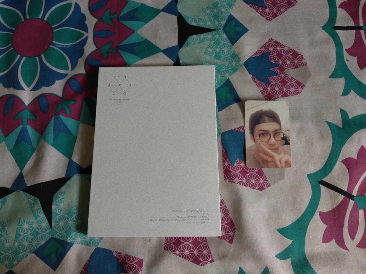 ↬ ex'act [chi.]    ↳ group:  #엑소 (exo)   ↳ album version: lucky one    ↳ photocard:  #세훈   (sehun)