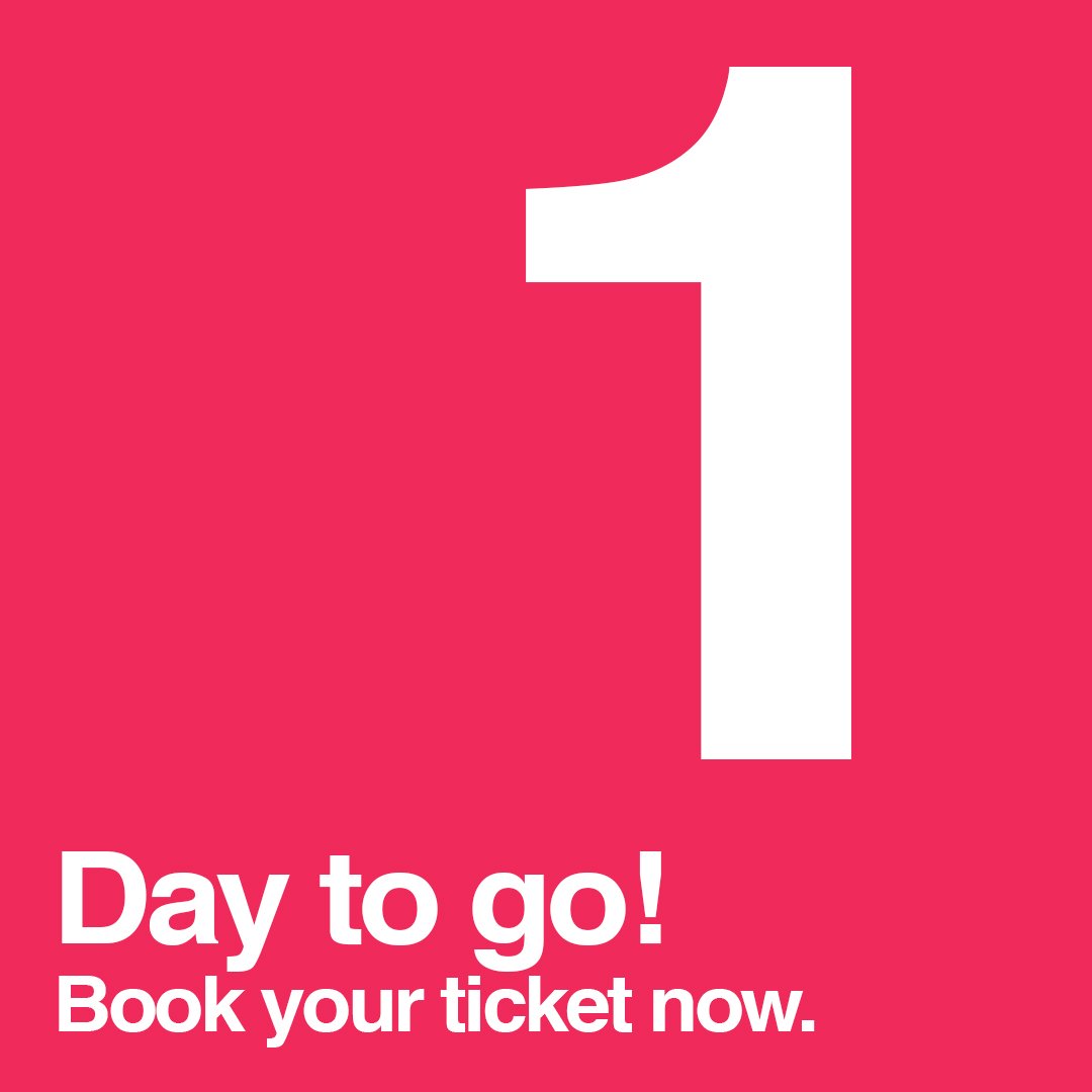 1 DAY TO GO! Time to run around double checking everything. If you want a last-minute ticket the link is below.

eventbrite.co.uk/e/flux-innovat…
