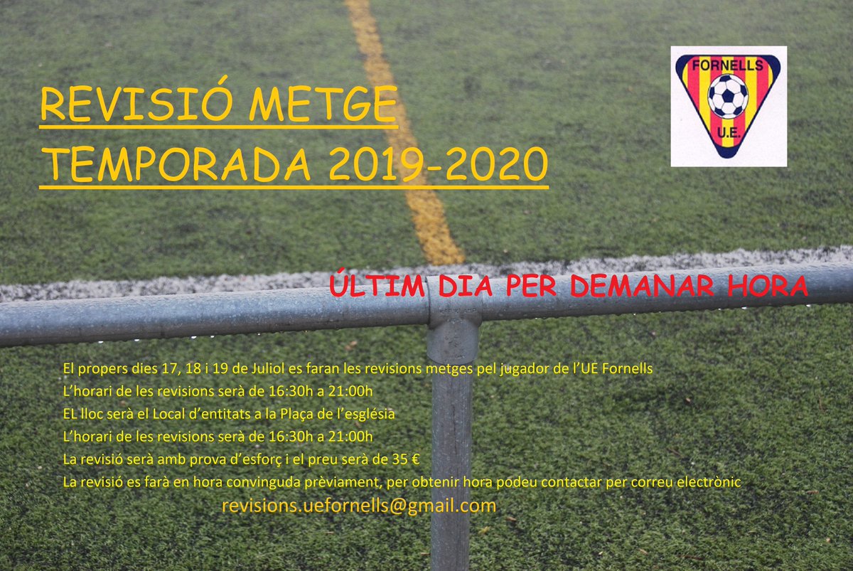 UE Fornells tweet media