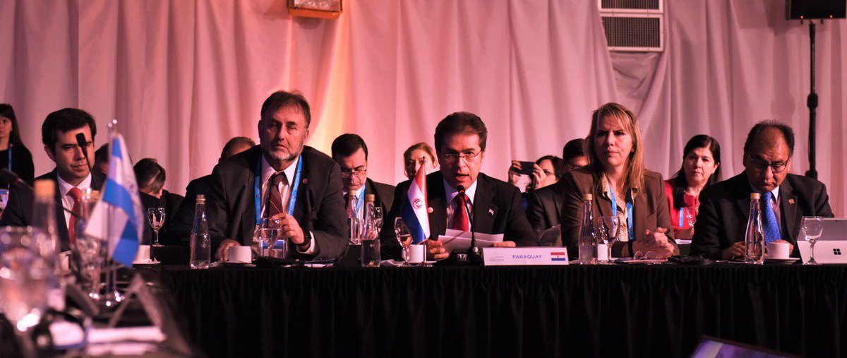 mreparaguay's tweet image. Canciller exhorta a profundizar integración y eliminar todo tipo de trabas al libre comercio en el Mercosur. bit.ly/2YVJPHk
