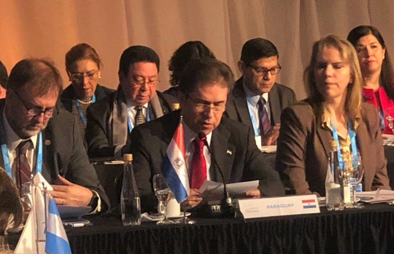 mreparaguay's tweet image. Canciller exhorta a profundizar integración y eliminar todo tipo de trabas al libre comercio en el Mercosur. bit.ly/2YVJPHk