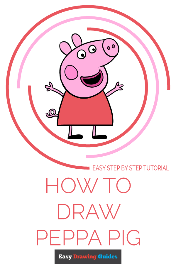 How to draw Peppa Pig 