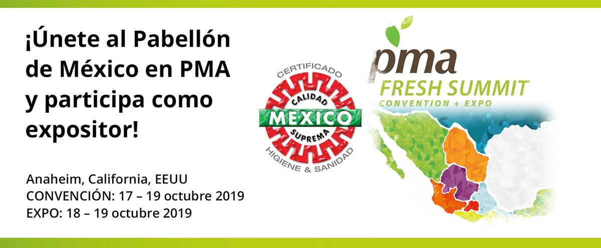Únete al Pabellón de México en PMA

¡Pregunta por nuestros espacios disponibles!

Para mayor información comunícate a los números Whatsapp +52 1 477 202 9027 y +521 55 3130 2425 y al correo ventas ventaspma2019@mexicocalidadsuprema.com

#SomosMexico 
#MéxicoCalidadSupremaenPMA