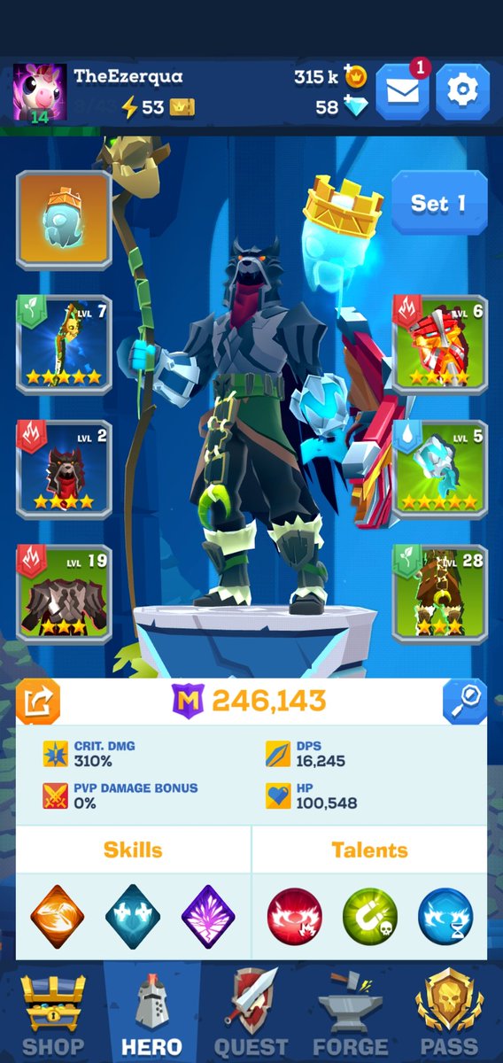 MightyQuest's tweet photo. It's so hard to level up your stuff without spending money...😫 https://t.co/vXe6WJ8myE