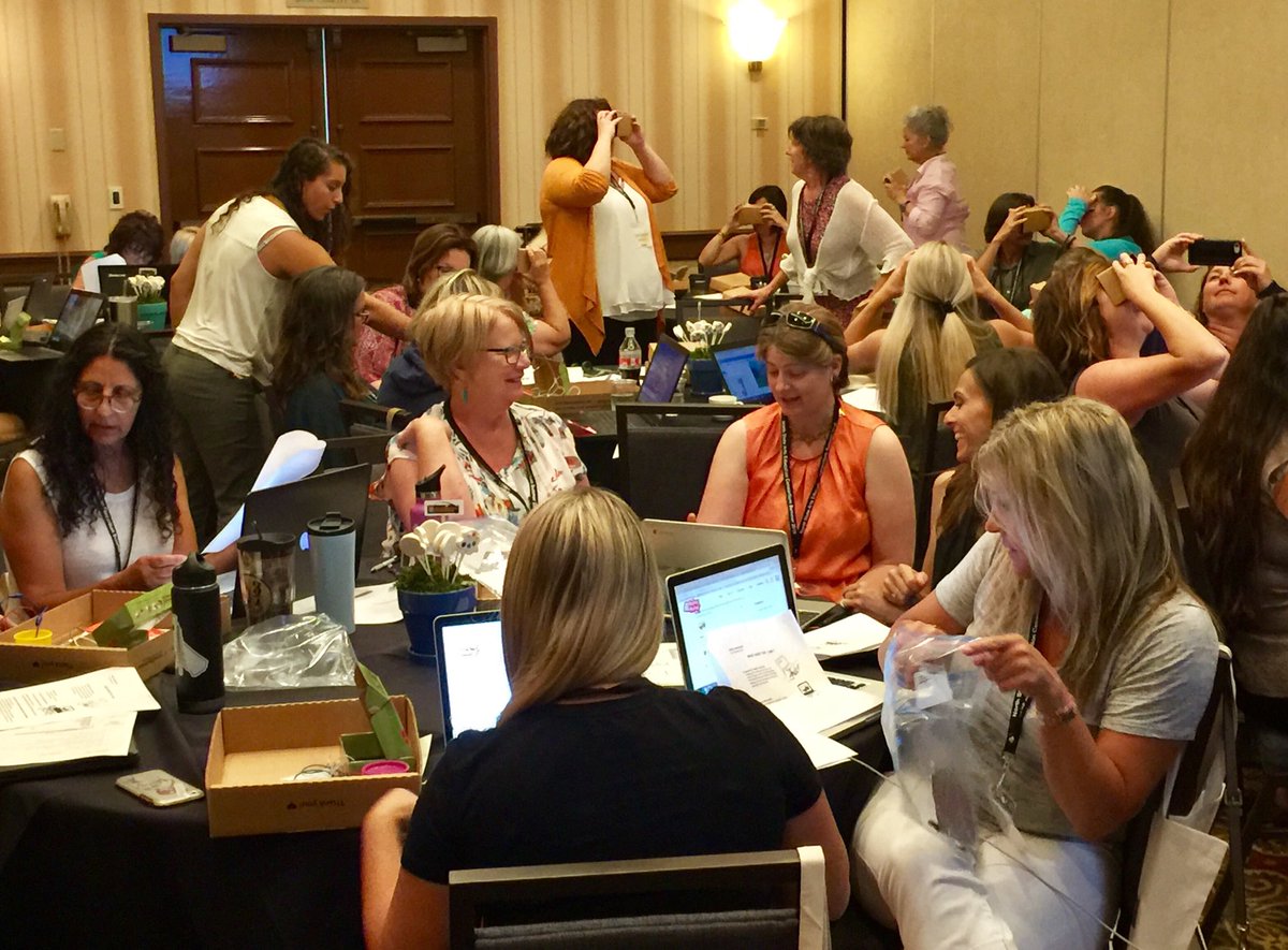 cguenter's tweet photo. High level of engagement at my Emphasizing the Arts in STEAM session at the North State Arts Ed Consortium Summit in Redding, CA. #northstateartsed #artsed https://t.co/BGrQH1KInK