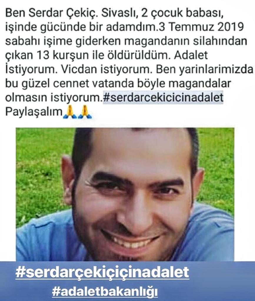 Songl35959112's tweet photo. #serdarcekicicinadalet https://t.co/F2mwCzkuMs