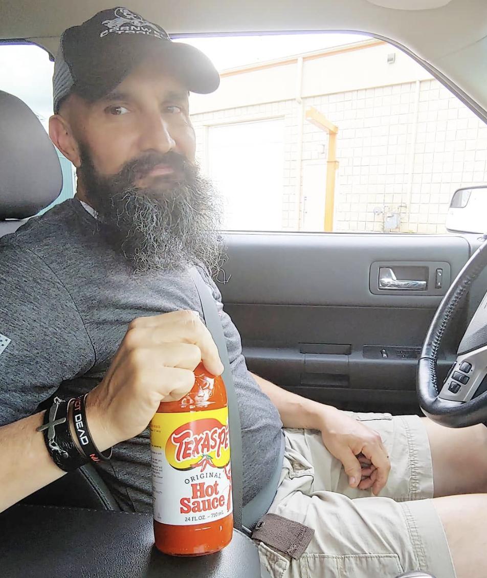 TexasPete's tweet photo. Bringing a little flavor for the road. That's what we call Saucin' Like You Mean It. #SauceLikeYouMeanIt #SLYMI https://t.co/33yJ7QcykG