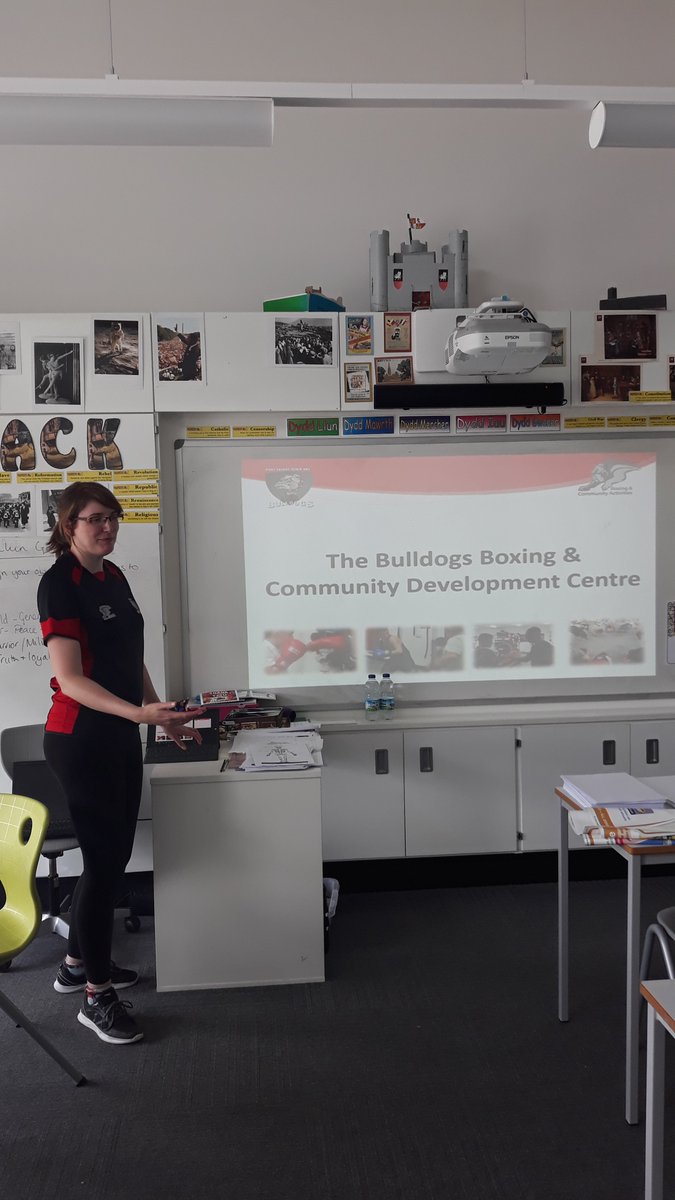 Bulldogs BCA (@bulldogsbca) on Twitter photo Well done <a href="/YBB_Middle/">YBB Head of Middle School - Mr Marchant</a> <a href="/CareersWales/">Careers Wales</a> for a well organised careers day. Always happy to be involved with local school events-today talking to young people about the leisure industry & how The Bulldogs is just that bit different.
#careers #community #education #fundedbytudortrust Well done <a href="/YBB_Middle/">YBB Head of Middle School - Mr Marchant</a> <a href="/CareersWales/">Careers Wales</a> for a well organised careers day. Always happy to be involved with local school events-today talking to young people about the leisure industry & how The Bulldogs is just that bit different.
#careers #community #education #fundedbytudortrust