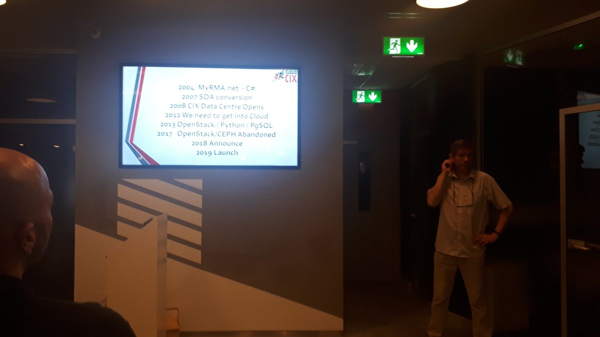 CorkOpenTech's tweet photo. "Building your public cloud,  the hard way" under way @CorkOpenTech with Jerry Sweeney https://t.co/JLyz4amxXB