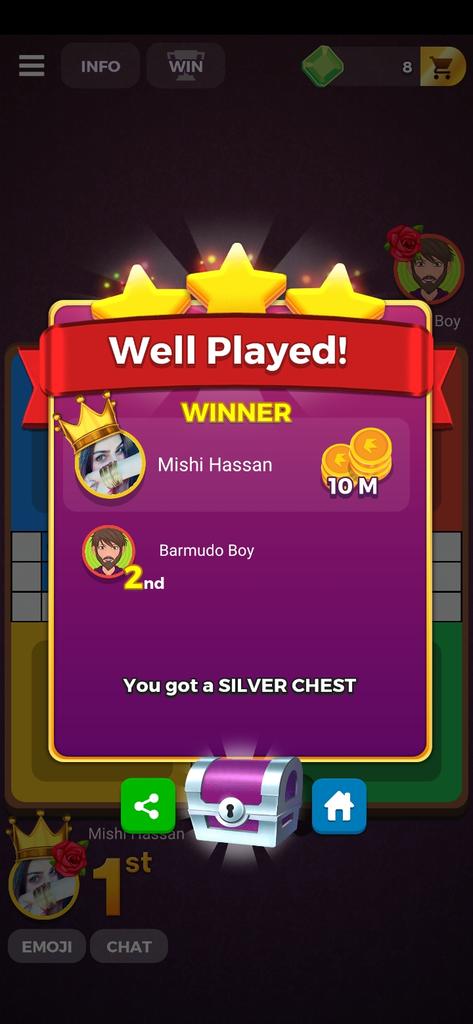 Mishihassan14's tweet image. #Ludo_player #yipeee 🧡💙