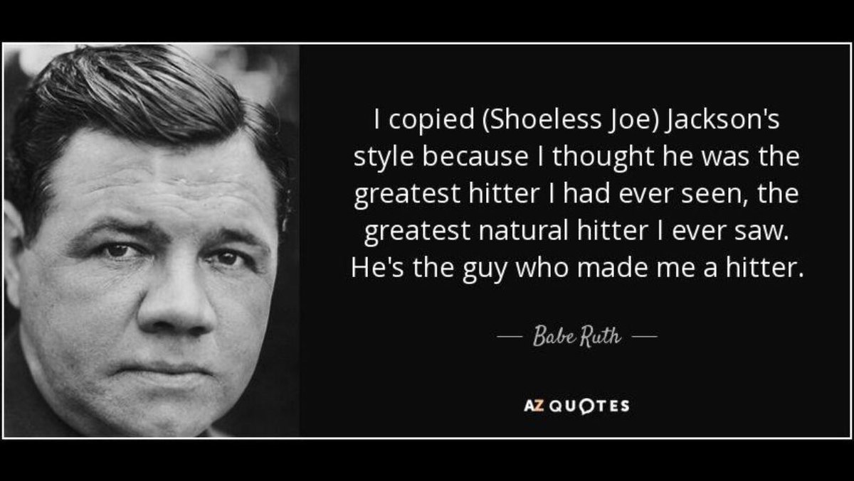 Happy Birthday to former White Sox legend Shoeless Joe Jackson!