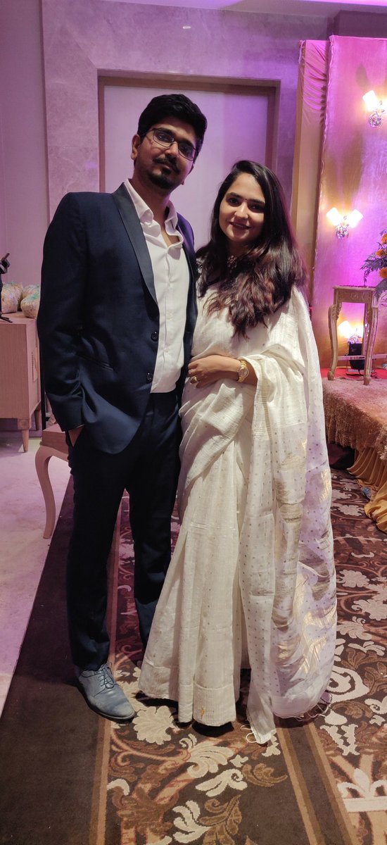 shreyaparasher's tweet photo. Late but here's my #SareeTwitter 
Where is yours @Ranjjana1 @Ishitapandey ? https://t.co/PRI3oAgL6V