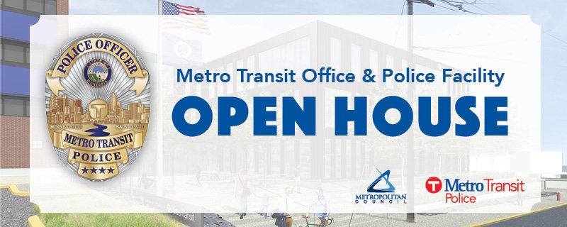 MetroTransitMN's tweet photo. Come join us to check out the new Metro Transit Office and Police Facility at an open house this Saturday, July 20 from 11 a.m. to 2 p.m.! Details here: https://t.co/jMJjnEw57v https://t.co/0iu0fMeobo