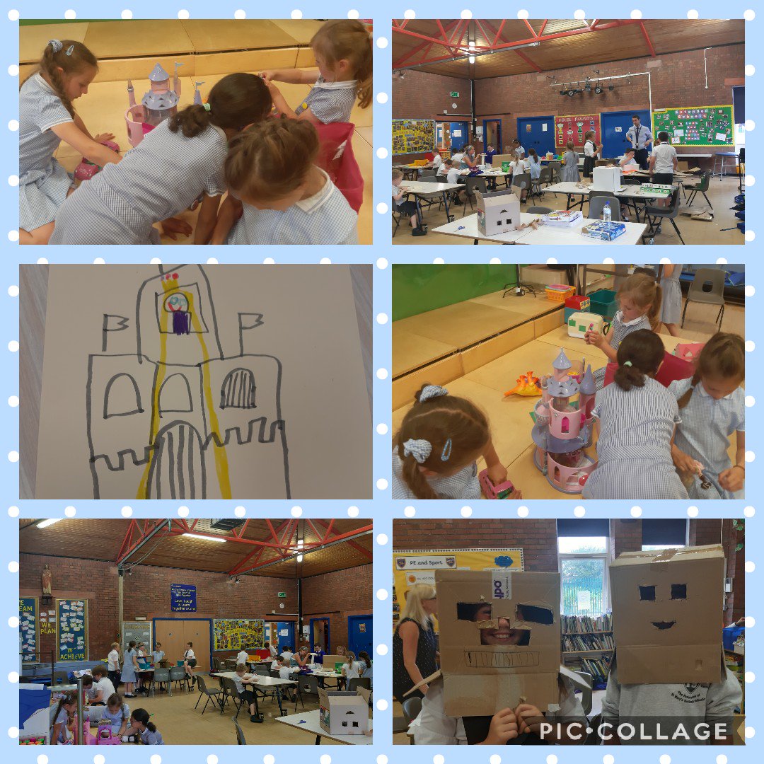 msjoanneedge's tweet photo. It's amazing what can be created with a pile of boxes &amp; a child's imagination! 
#itsnotjustabox 
#teamwork
#imagination 
#learningindisguise https://t.co/Xn8RVe9mG9