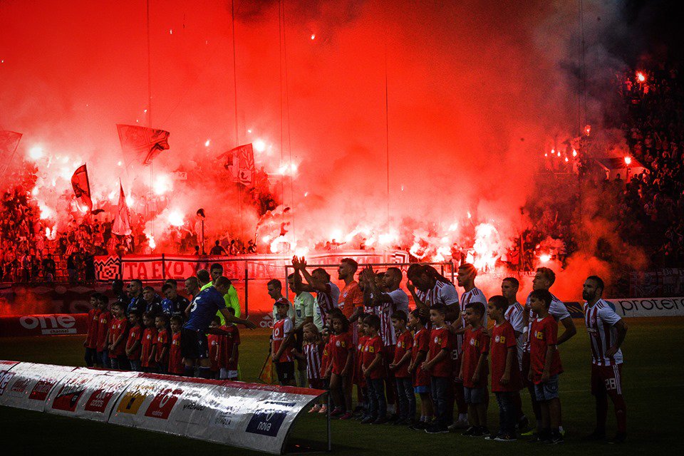 101ULTRAS's tweet photo. Friendly match: Olympiakos vs Nottingham Forest 16/07/2019 https://t.co/EnV2os9lr6
