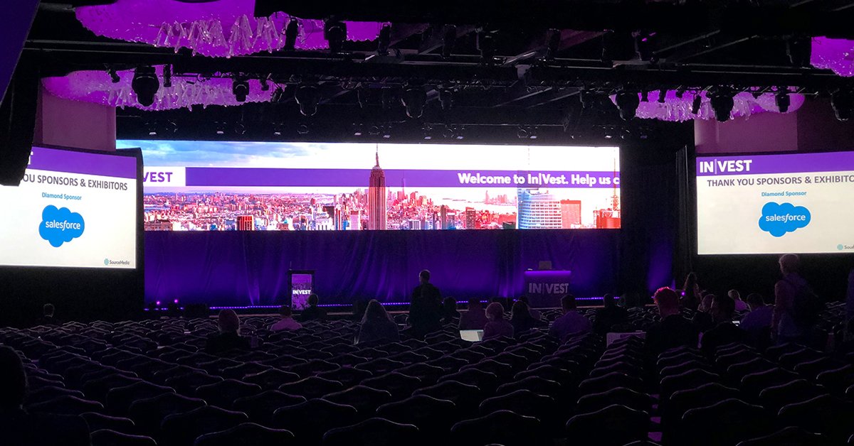 Dreamforce's tweet photo. At #InVest19? 😄

Attend our fireside chat, The Need to Future Proof Your Digital Transformation, with Milorad Stefanovic of IGM Financial today at 2:50 pm at Broadway Ballroom, General Session https://t.co/nIAsScLWTP