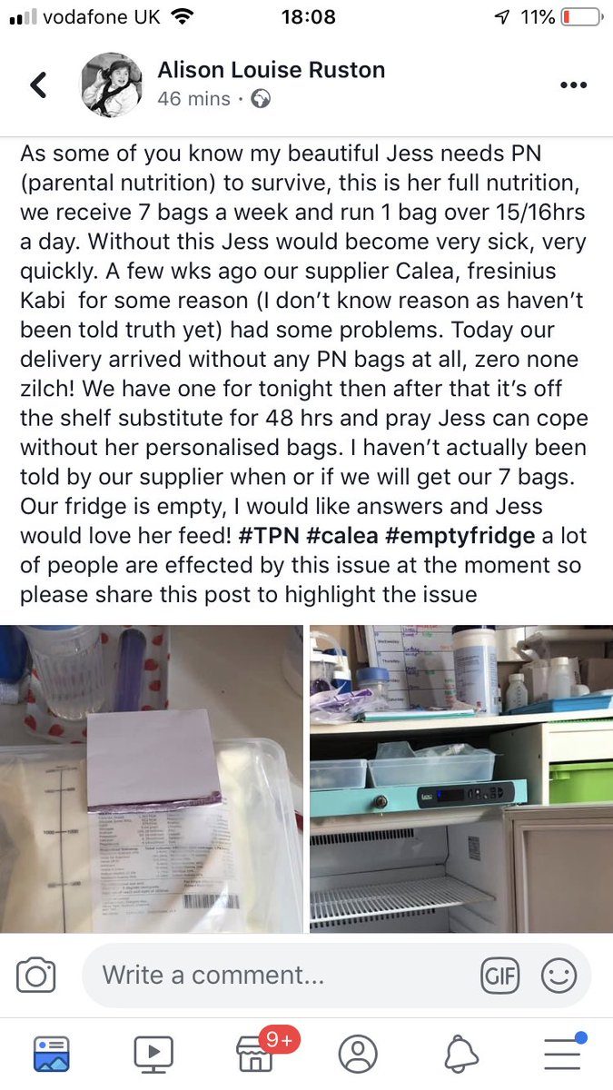 Please RT and help get this story in public domain, <a href="/FreseniusKabi/">Fresenius Kabi</a> literally starving people! <a href="/MHRAgovuk/">MHRAgovuk</a> <a href="/NHSEngland/">NHS England</a> answers???? <a href="/msbriggsy/">Caroline Briggs</a> please RT