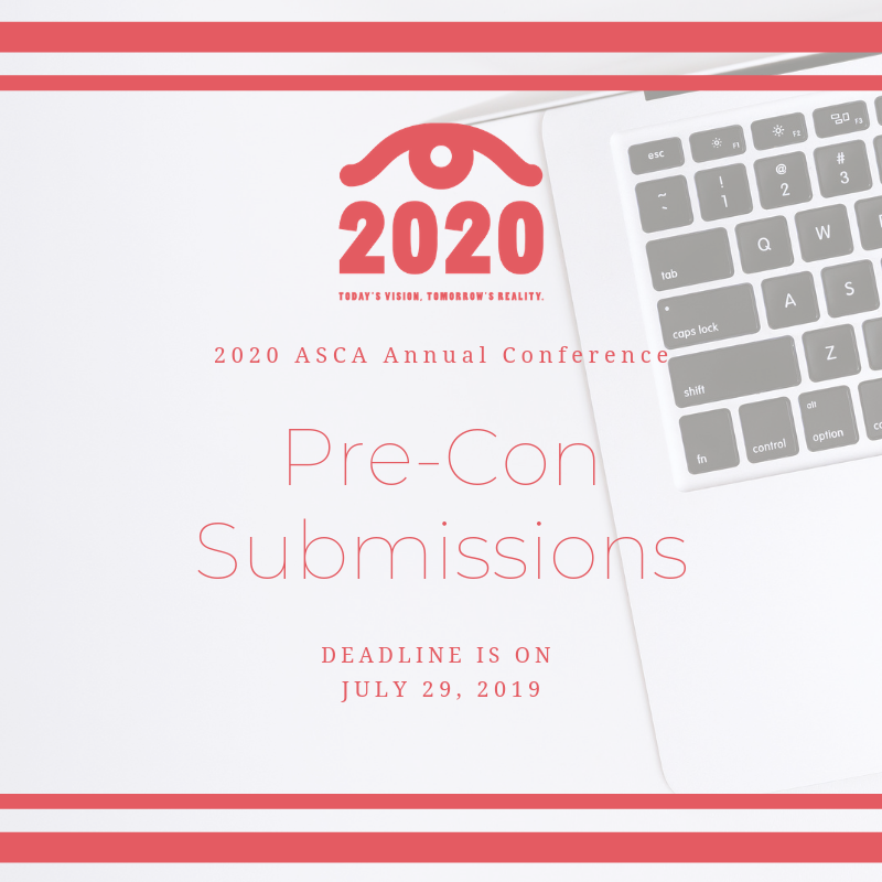 TheASCA's tweet photo. The countdown is starting! Only a few more days to submit your pre-con proposals. All submissions must be in by July 29th to be considered!
Submit here⬇️
https://t.co/sSzEKMi4Gb
#ASCAOffice #WeAreASCA #ASCADC2020 #HigherEd #PreCons #StudentAffairs #StudentConduct #GetInvolved https://t.co/8c7wpj9zjU