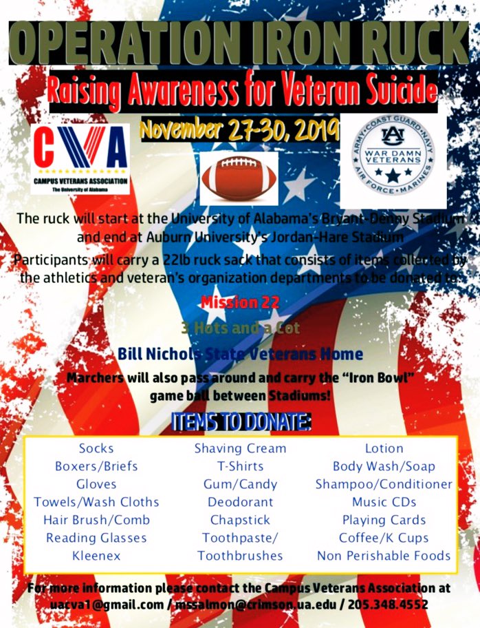 UA Campus Veterans tweet media