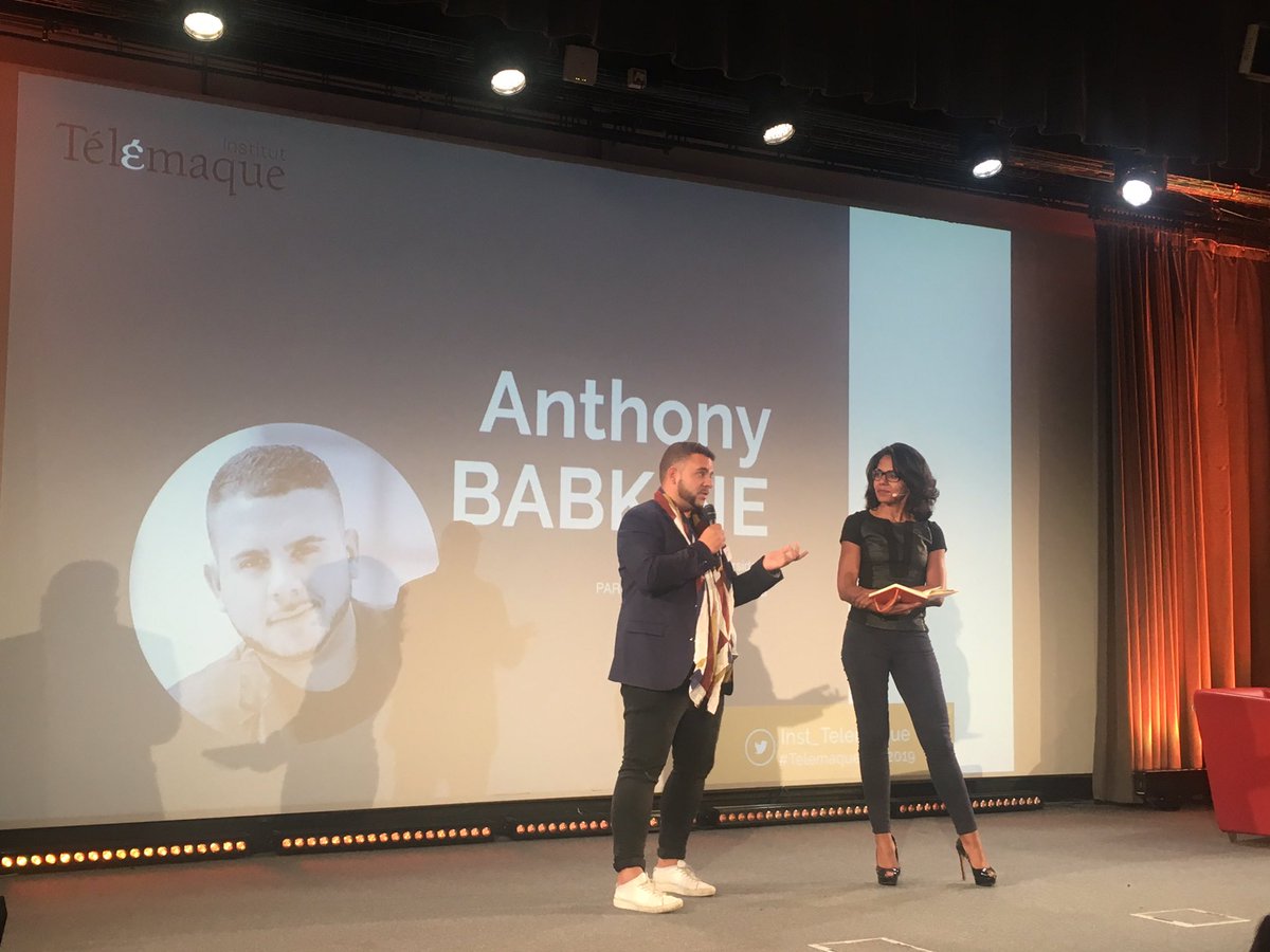 SubraCamille's tweet photo. Toujours aussi inspirant @AnthonyBabkine que l’on adore chez @Inst_Telemaque: « en route pour l’ascenseur numérique, foncez vers la réussite !!! » @diversidays #confiance https://t.co/OUeAH754kt