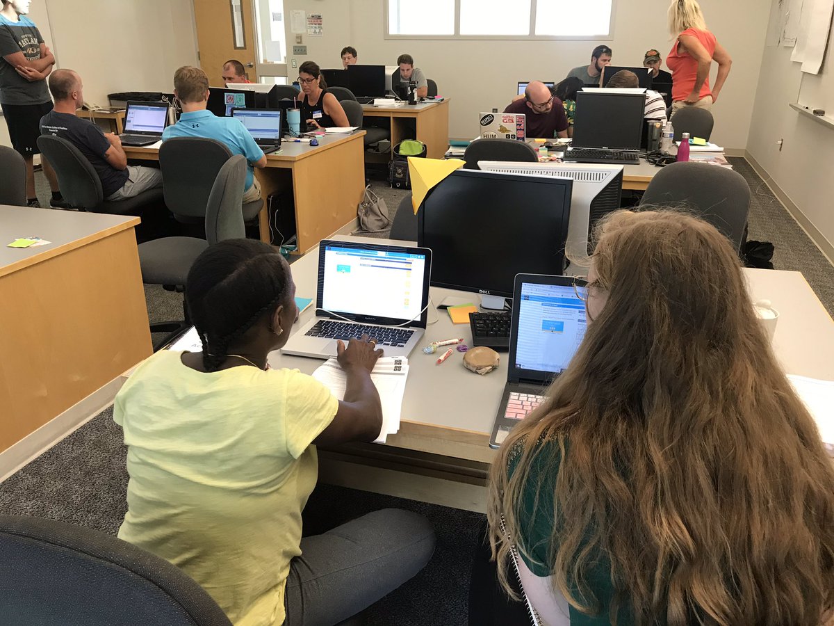 TLO2 is underway. <a href="/marylandcodes/">@MarylandCodes</a> <a href="/HCCompSci/">Hood College CompSci</a> l <a href="/MdPublicSchools/">Maryland State Department of Education</a> <a href="/Cs4Md/">Maryland Center for Computing Education</a> #cs4md #csforall