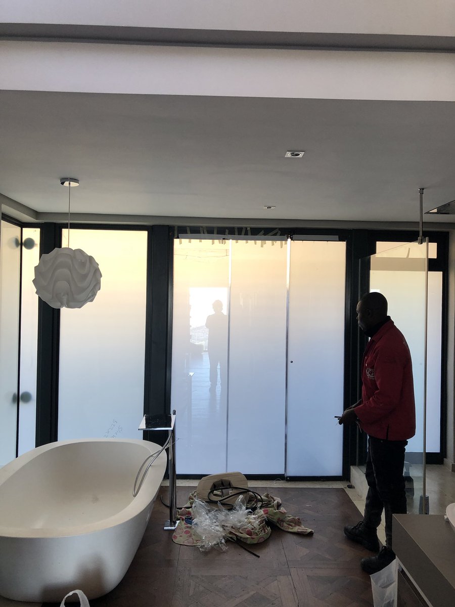 slickblinds's tweet image. New project #CapeTown #switchable #glass #smartglass visit us in #decorex #Johannesburg 7-11 August. C10