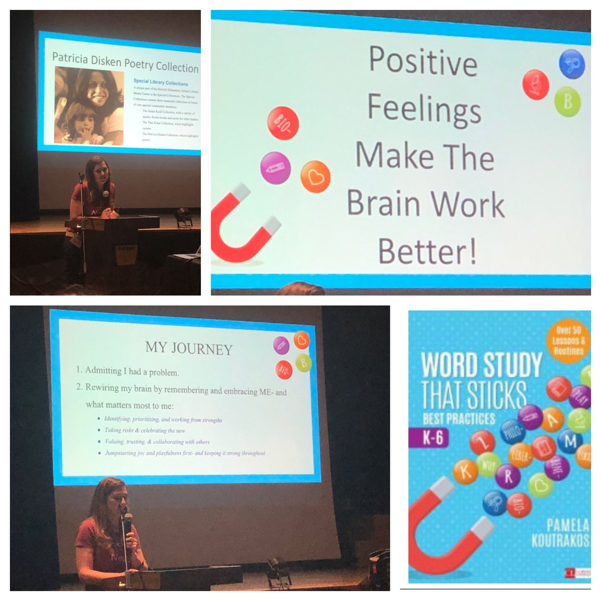 SarahFiedeldey's tweet image. No better summer afternoon than one spent soaking in the rich words of @PamKou: Calculated risks are part of courageous teaching work! #PARSUM19