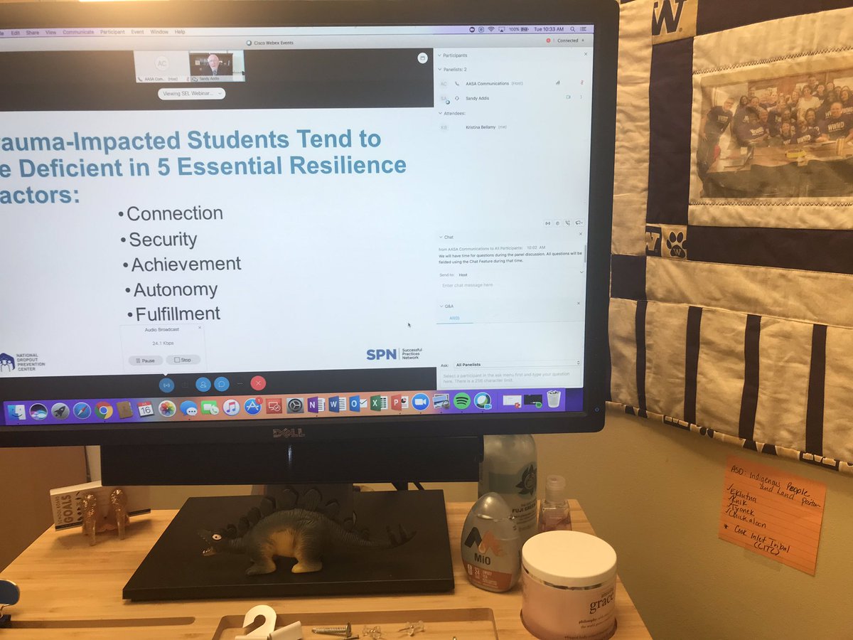 DrMason1908's tweet photo. On a webinar about Trauma, and it’s effect on our students. Reminded about the Indigenous land that we occupy, and our impact on it as well. It matters. #constantreminders #grateful #ASDTeachLead #ASDSuccess4All https://t.co/sc2XeLjjDF