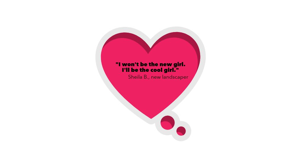 Sheila B. started her new job in landscaping today. She's grateful for the job &amp; wasn't very comfortable with the idea of being the only woman. Until she chose a pair of Oakley shades. #perfectfit4ww #ywcaallentown #OOTD #success #dress