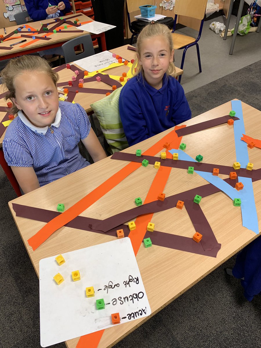 MrmastersM's tweet photo. We’ve been exploring angles, angles and more angles! #MathsIsFun https://t.co/yNLHpIebKu