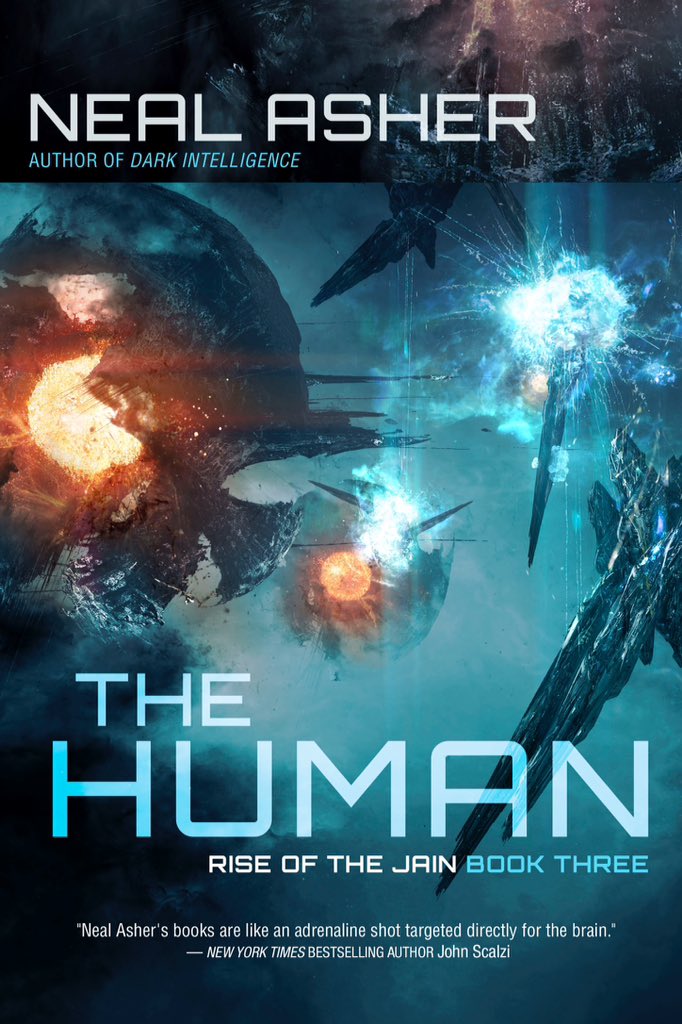 Ah what the hell. I can always delete this later if I've been premature. Here's the US cover of book 3 of Rise of the Jain: The Human.