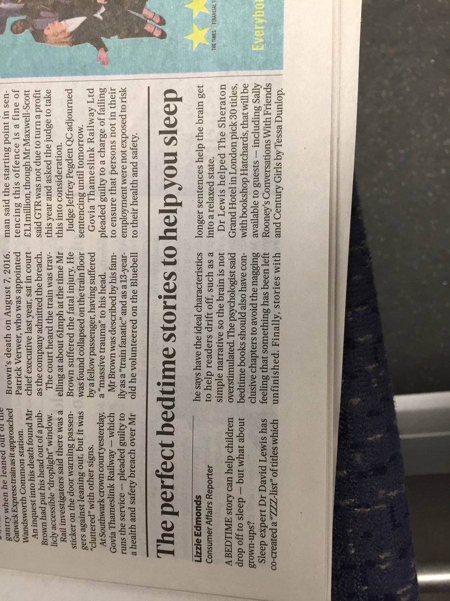 Jovarney's tweet photo. Apparently your book #CenturyGirls is sending Londoners to sleep ⁦@Tessadunlop⁩ ?! 💤 😴 https://t.co/evjEekLsii
