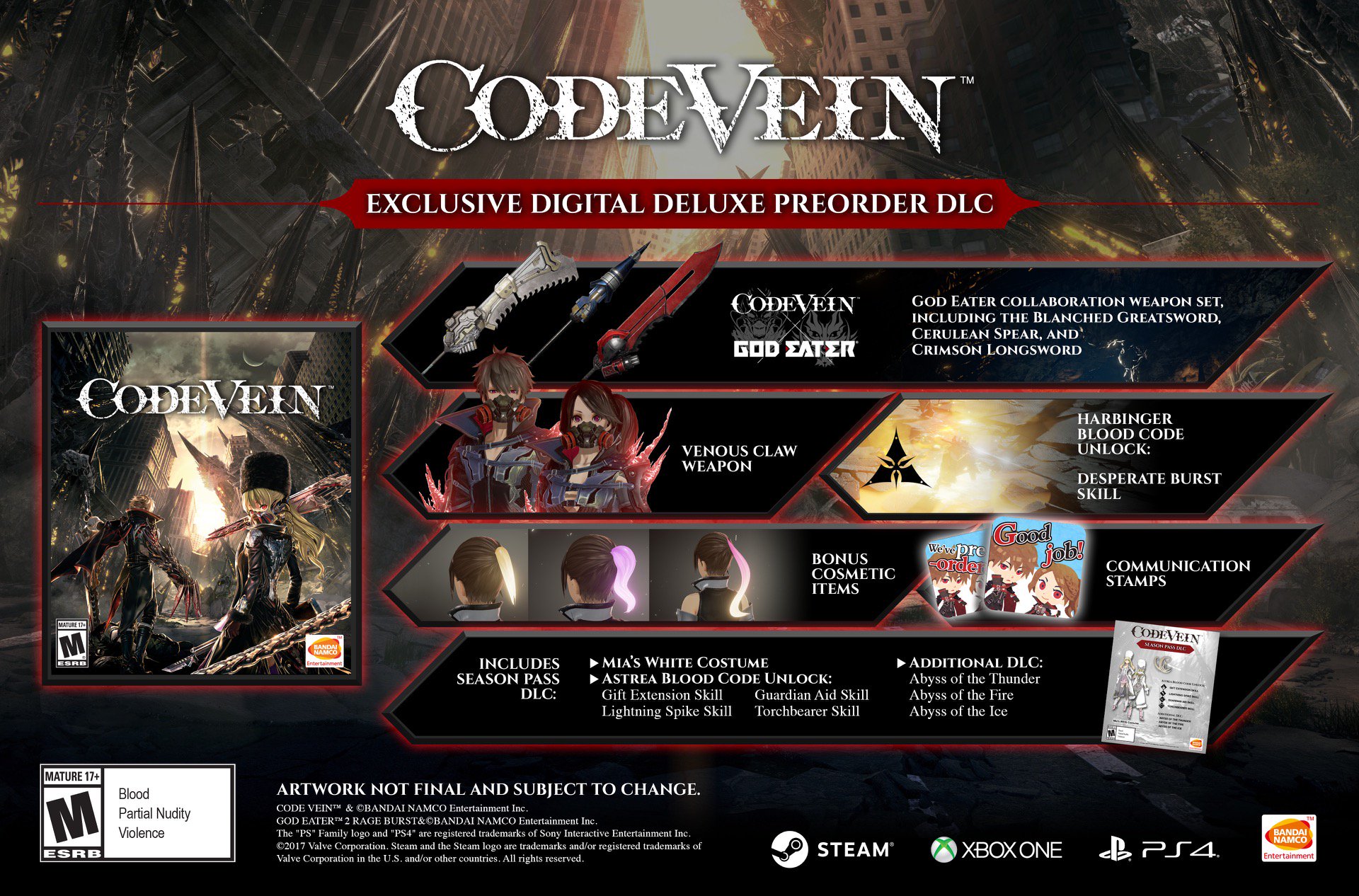 CODE VEIN Digital Deluxe Edition