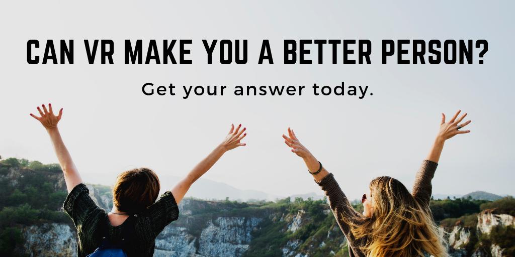 yulioVR's tweet image. Can #VR make you a better person? See how #virtualembodiment plays a role - find out the answer here =&amp;gt; bit.ly/2JKwsDF