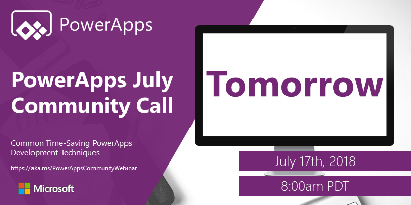 KeithWhatling's tweet photo. I don't usually get nervous about speaking, but this is with the amazing @toddbaginski who has long been a role model. 

Join us tomorrow for the #PowerApps Community Call,  We have tips on app roles, styles, error handling, telemetry, basically the LOT!

https://t.co/wuHIWEXHM5 https://t.co/0UwOLMJNNi