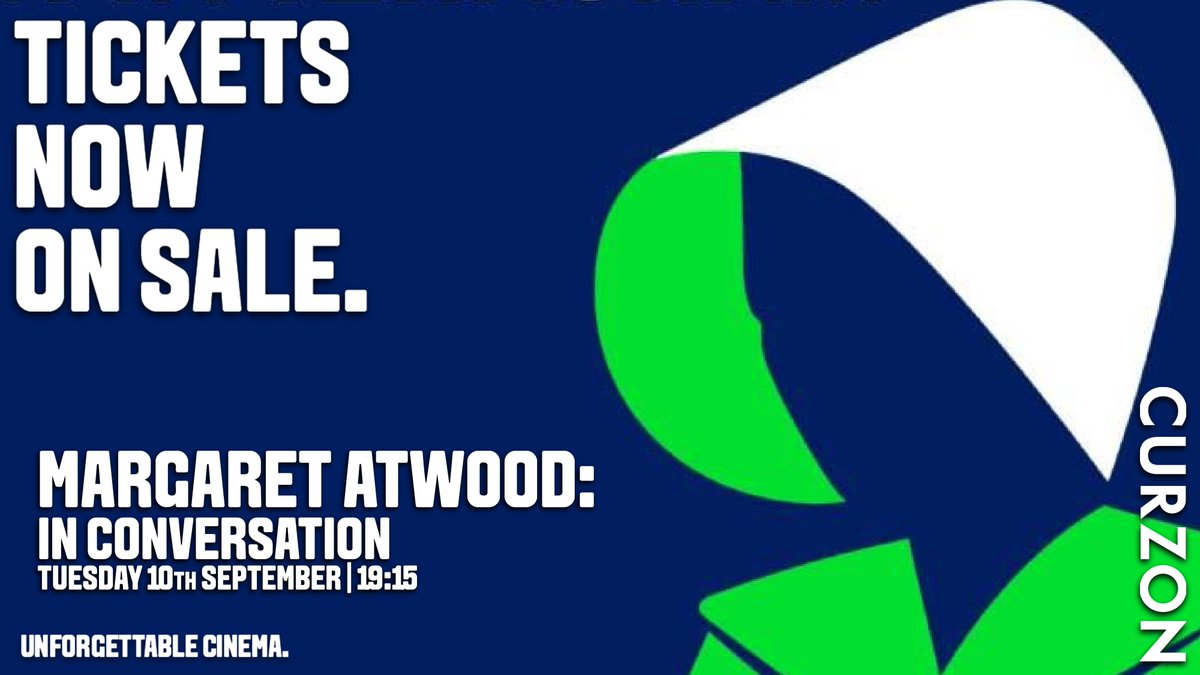 CurzonSheffield's tweet photo. On Tuesday September 10th @MargaretAtwood’s highly anticipated sequel to #TheHandmaidsTale is revealed.
Atwood will be interviewed by @SamiraAhmedUK about her remarkable career and why she has returned to her seminal 1985 work.  Tickets on sale now: https://t.co/lbFEQeMhrl https://t.co/2A5ONgfF2R