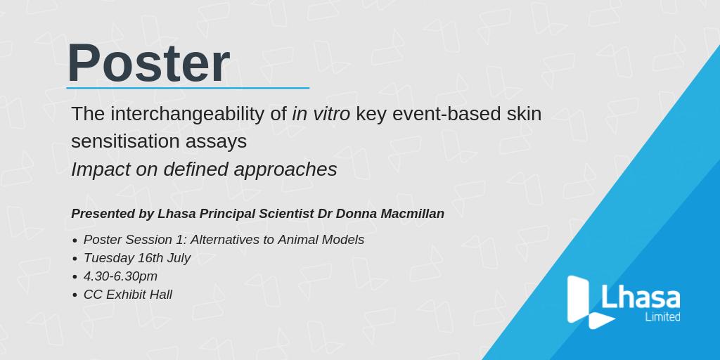 LhasaLimited's tweet image. Principal Scientist @DS_Macmillan is at the #IUTOX #ICTXV in Hawaii. Donna has a poster in the #AlternativestoAnimalModels session later today. Find out more: ow.ly/qKWI50ux2Pi