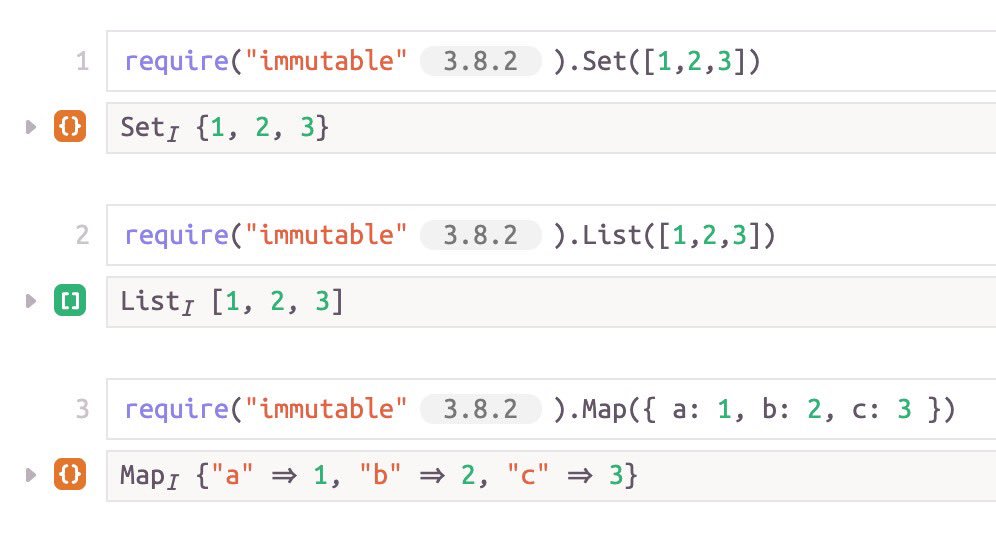 We just shipped enhanced #ImmutableJS support in RunKit! runkit.com