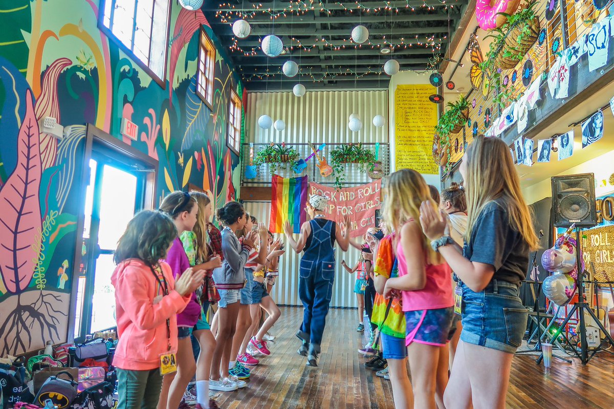 Rock Camp for Girls tweet media