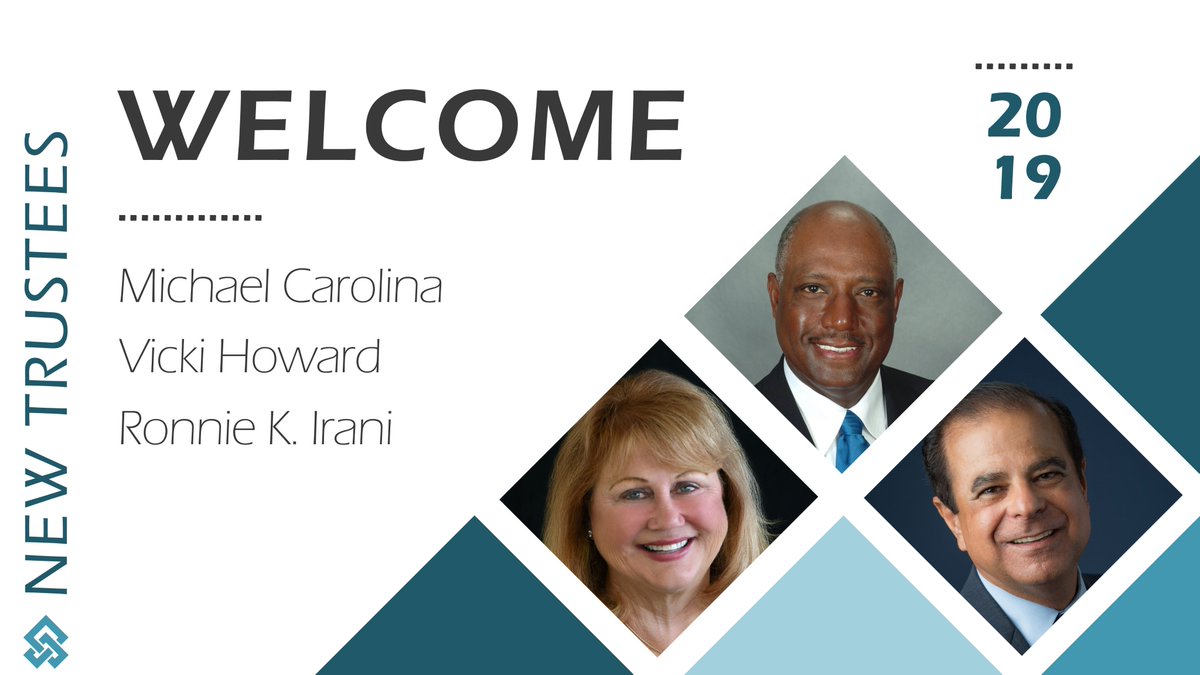 occforg's tweet photo. BREAKING: Welcome to our newest Trustees, Michael Carolina, Vicki Howard and Ronnie K. Irani. We're excited to have their community leadership and expertise as we continue to be #YourConnectionForGood. Release: https://t.co/dR5YFmgNWS https://t.co/4wpo5EiZMV