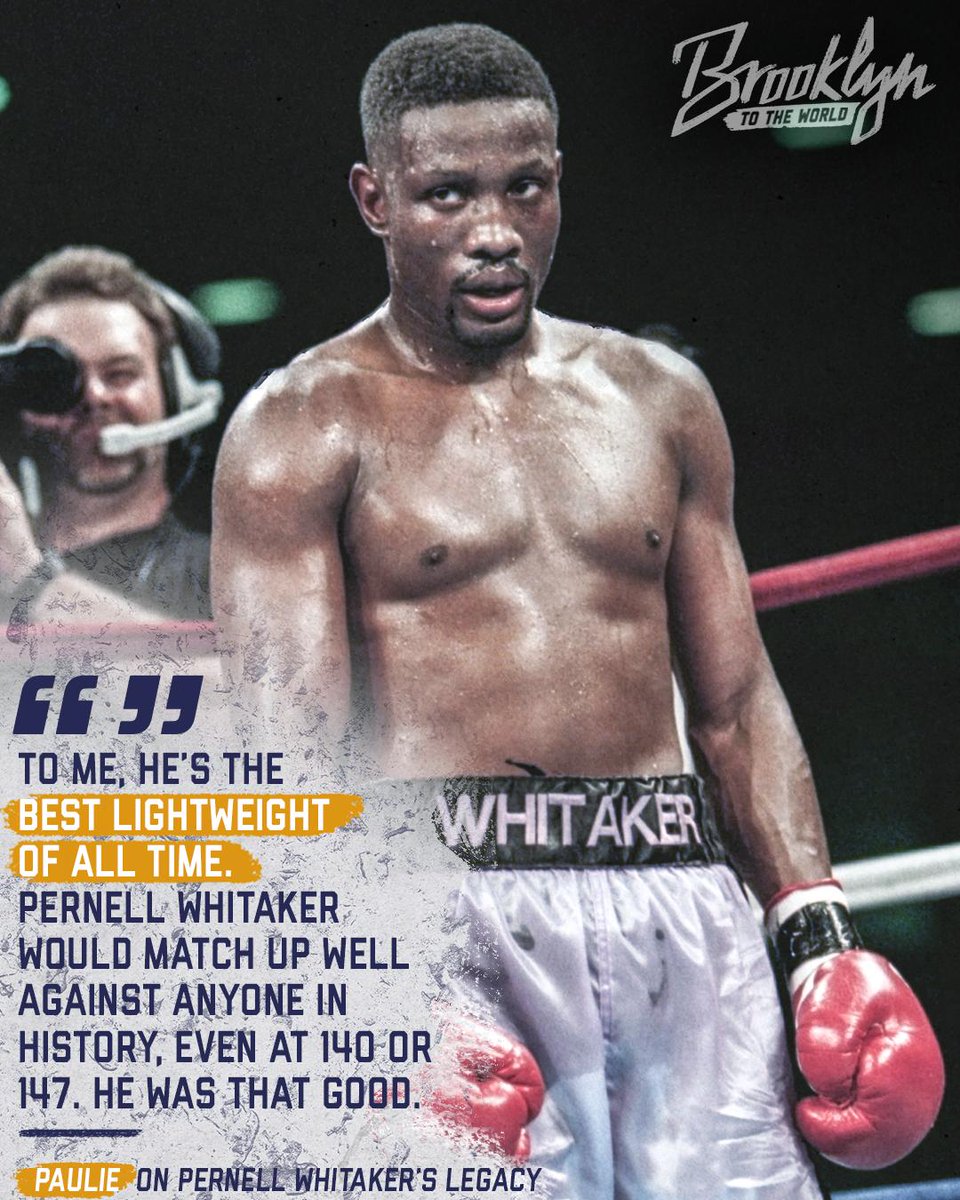 Boxing lost one of the best to lace 'em up way too soon. #RIPSweetPea