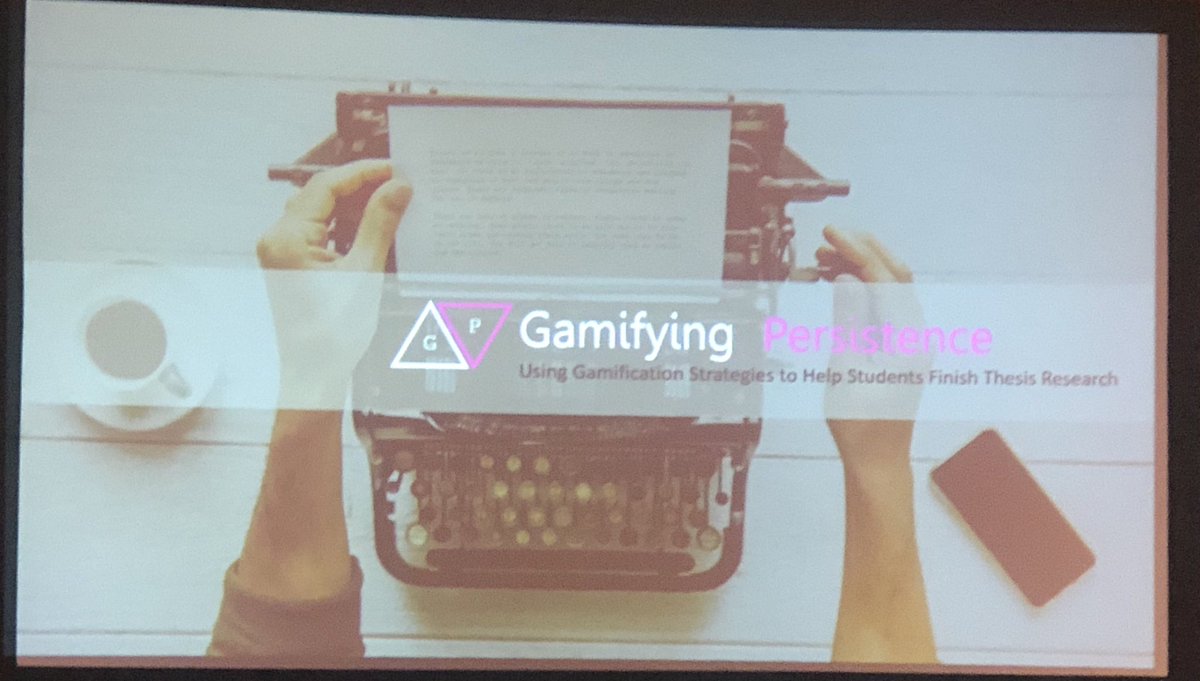 stephlm_pstcc's tweet photo. Gamifying Persistance with @etsuchelsie and @stephaniertweed at #d2lfusion! Wonderful job! You guys represented @d2l and @etsu well! #gamification #strategiestohelpstudents https://t.co/eruoL5fk03