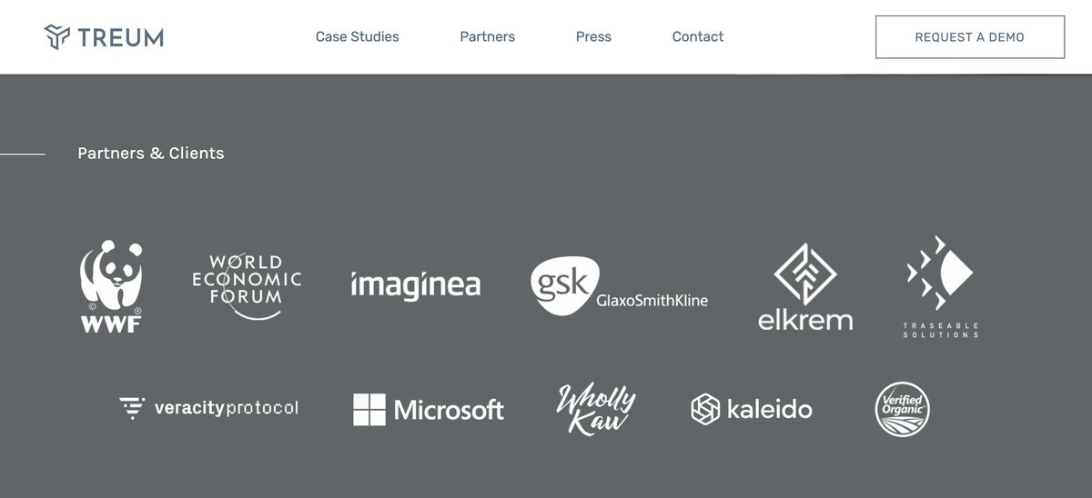 treum_io's tweet photo. We are bringing #trust to our Customers' #supplychains leveraging
#blockchaintechnology. 

Check out our list of global Clients and Partners below.

Reach out to us at https://t.co/LA7FG0MFtn to find out more.

#transparency #traceability and #tradability https://t.co/LN1UBGgyNG